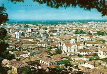 Η Καλαμάτα από το Κάστρο