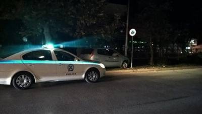 Τροχαίο έξω από το Μέγαρο