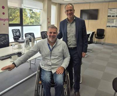 Συνάντηση Λαζαρίδη με στελέχη της Fraport Greece για την αναβάθμιση του Αεροδρομίου Καλαμάτας