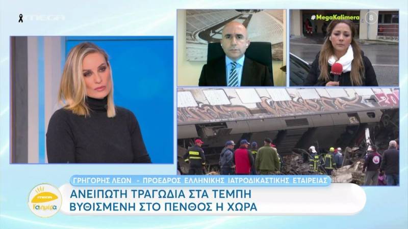 Τέμπη - Λέων: «Είναι μια πιθανότητα το να μην έχουμε στοιχεία για κάποιους ανθρώπους» (βίντεο)