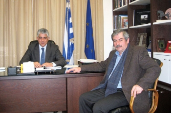 Συνάντηση Καφαντάρη - Πετράκου για λιγνίτες Χωματερού