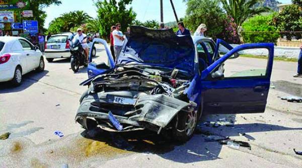 Αύξηση 150% των θανατηφόρων τροχαίων στην Πελοπόννησο