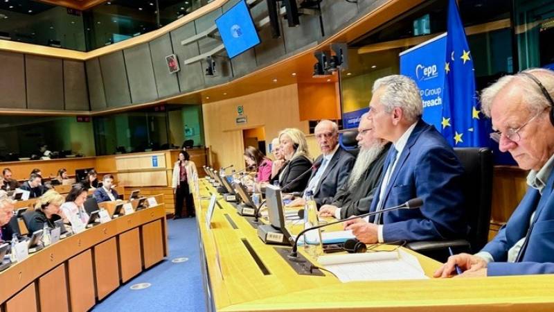 Μ. Χαρακόπουλος σε ημερίδα του ΕΛΚ στις Βρυξέλλες: Κοινή αμυντική πολιτική και ενίσχυση αξιακών πυλώνων της ΕΕ