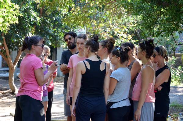 Παρουσίαση του εργαστηρίου "360°" της χορογράφου Μαριέλας Νέστορα