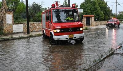 Κακοκαιρία Elias: Πάνω από 150 κλήσεις σε λιγότερο από 12 ώρες μόνο για την περιφέρεια Στερεάς