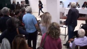 "Γιούχα" στην Οιχαλία σε Τατούλη - Νικολάκου