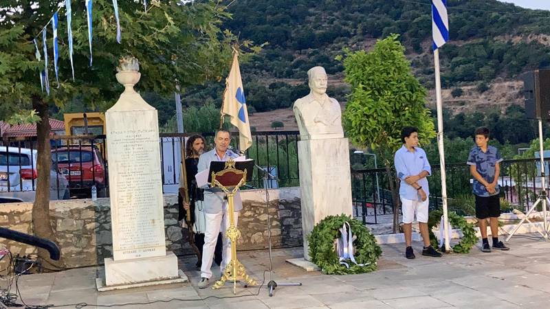 Τίμησαν στο Ραυτόπουλο ήρωα της Επανάστασης του 1821