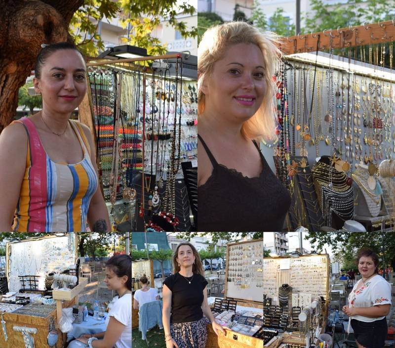 Καλαμάτα: Σε υποτονικό κλίμα η κίνηση στην έκθεση ειδών χειροτεχνίας στην Παραλία