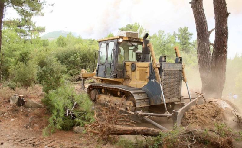 Δημιουργία αντιπυρικών ζωνών στον Δήμο Μεσσήνης