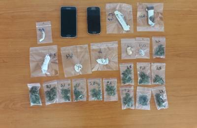 Δύο συλλήψεις για χασίς στην Καλαμάτα