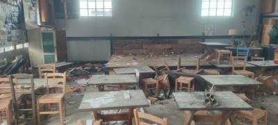 Κυπαρισσία: Αγνωστοι βανδάλισαν το "Τρενοτεχνείο" - Σε απόγνωση ο δημιουργός του Νίκος Καλογερόπουλος (βίντεο-φωτογραφίες)