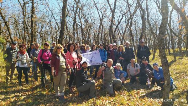 Ο ”Ευκλής” στο δρυοδάσος Μογγοστού