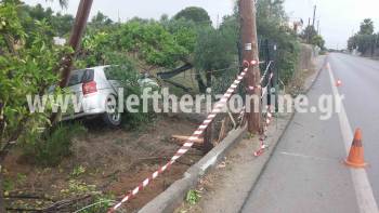 Νέο τροχαίο τα ξημερώματα έξω από τη Μεσσήνη