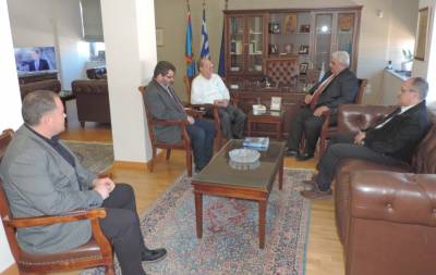 Συνάντηση Νίκα με διοίκηση του ΤΕΙ Πελοποννήσου