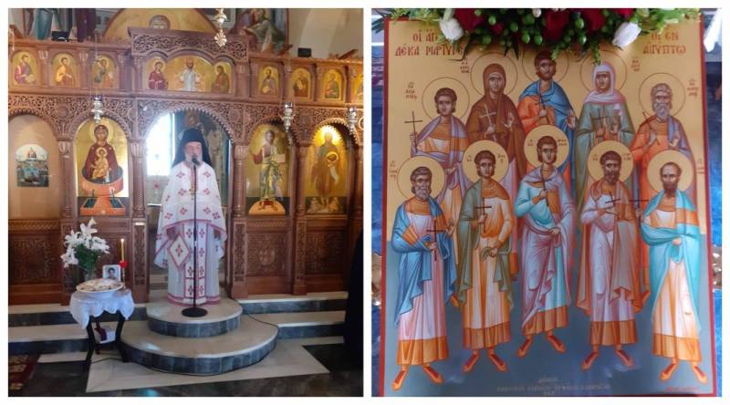 Ο "Ορφέας" τίμησε τη μνήμη του Αγίου Απόλλωνος