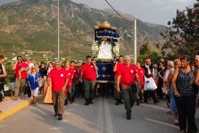 Στα Γιαννιτσάνικα η εικόνα της Παναγίας από την Μονή Δήμιοβας (βίντεο-φωτογραφίες)