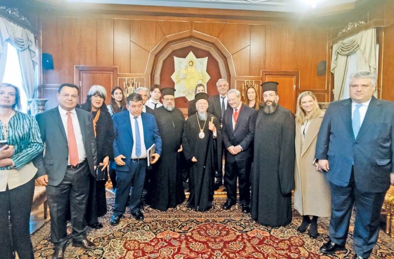 Ο Μητροπολίτης Μεσσηνίας στο Οικουμενικό Πατριαρχείο