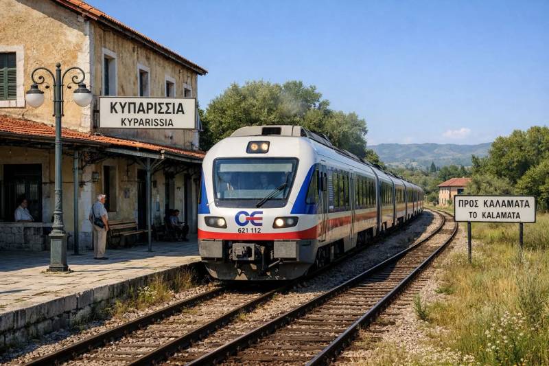 Ράγες που ενώνουν…: Η επανασύνδεση Κυπαρισσίας – Καλαμάτας ως αναπτυξιακή προοπτική