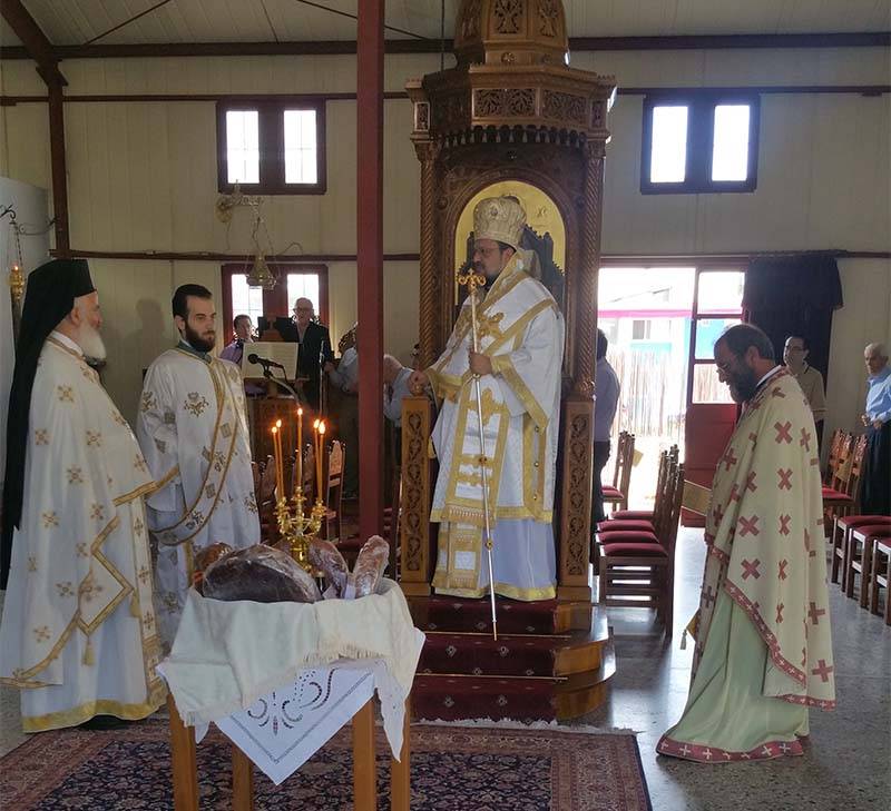 Στην Αγία Αικατερίνη ο μητροπολίτης Χρυσόστομος