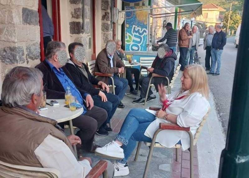 Η Πιπίνα Κουμάντου στην Ανω Μεσσηνία