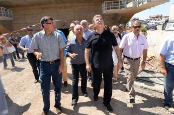 Ο Χρυσοχοΐδης στην Τσακώνα για την τοξωτή γέφυρα και όλα τα μεγάλα οδικά έργα