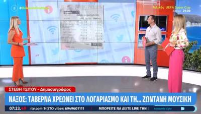 Ταβέρνα χρεώνει 2,5 ευρώ τη ζωντανή μουσική σε κάθε πελάτη (Βίντεο)