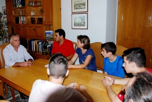 Διαμαρτυρία μαθητών Μουσικού στον Αλευρά για το πρόβλημα της μεταφοράς