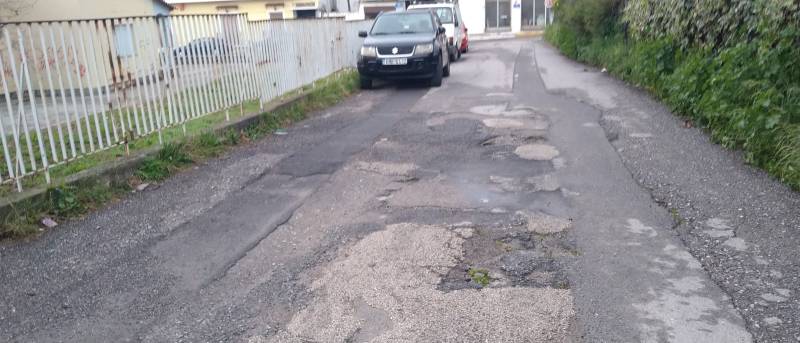 Διαμαρτυρίες για το οδόστρωμα