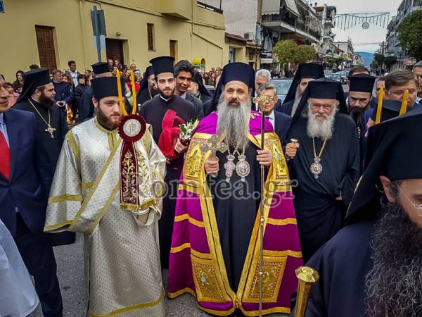 Στο θρόνο της μητρόπολης Σταγών και Μετεώρων ο Θεόκλητος