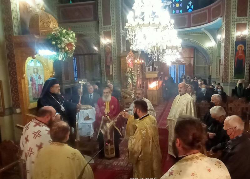 Μητρόπολη Μεσσηνίας: Ο Εσπερινός του Αγίου Βασιλείου στο Βασιλίτσι (φωτογραφίες)