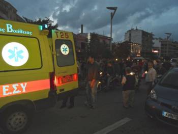 Στο νοσοκομείο μετά από σούζα στην Αριστομένους