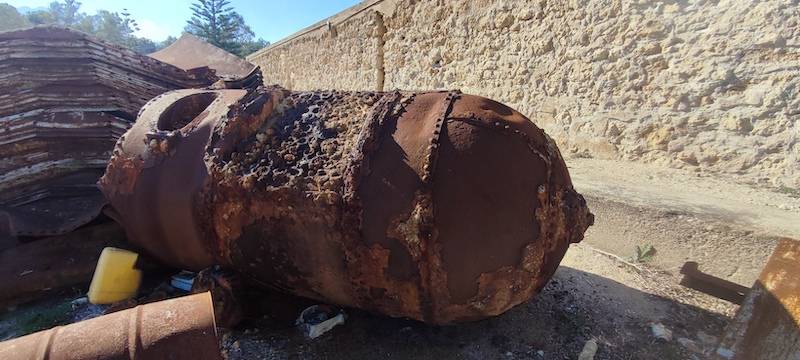 Το ναυάγιο του “Αγία Ζώνη” στο λιμάνι της Κυπαρισσίας