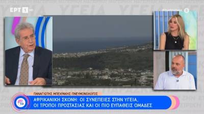 Αφρικανική σκόνη: Οι συνέπειες στην υγεία, οι τρόποι προστασίας και οι πιο ευπαθείς ομάδες