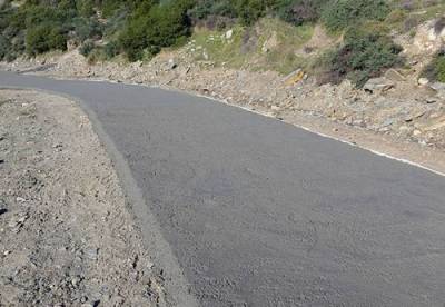 Κλειστός ο δρόμος προς Ανω Βέργα