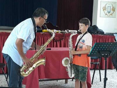 Εντυπωσίασε τα Φιλιατρά το Κουαρτέτο Σαξοφώνων