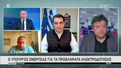 Κακοκαιρία Ελπίδα: «Παράθυρο» Σκρέκα για αποζημιώσεις σε νοικοκυριά που έμειναν χωρίς ρεύμα (Βίντεο)