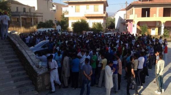 Ξεσηκώθηκαν 800 Πακιστανοί εργάτες στη Σκάλα Λακωνίας