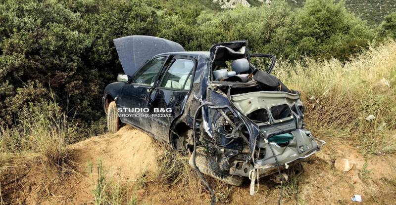 Ναύπλιο: Θανατηφόρο τροχαίο στην Κάντια - Νεκρή 27χρονη οδηγός (Βίντεο)