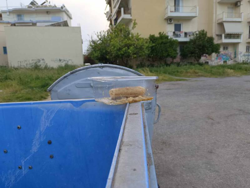 Φαγητό και κάδοι