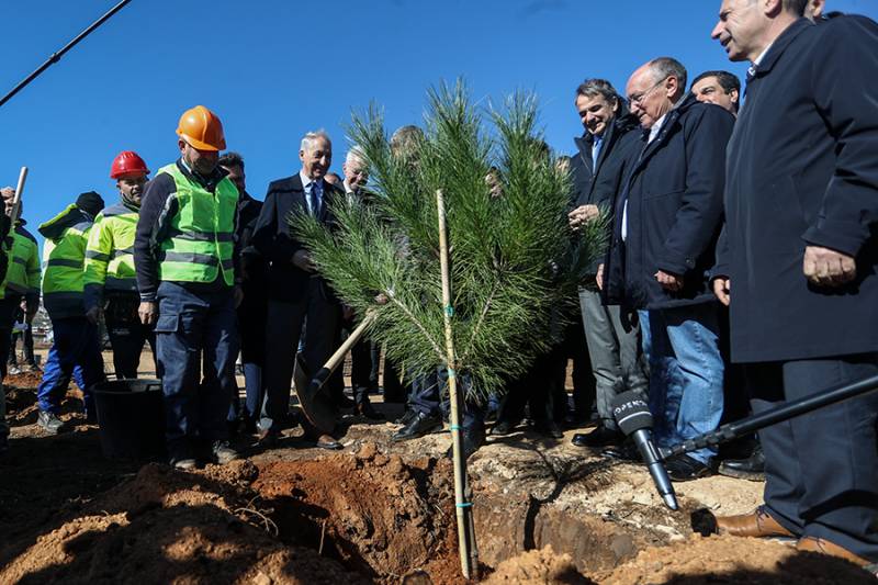 Κυριάκος Μητσοτάκης και Νίκος Αναστασιάδης στο Μάτι