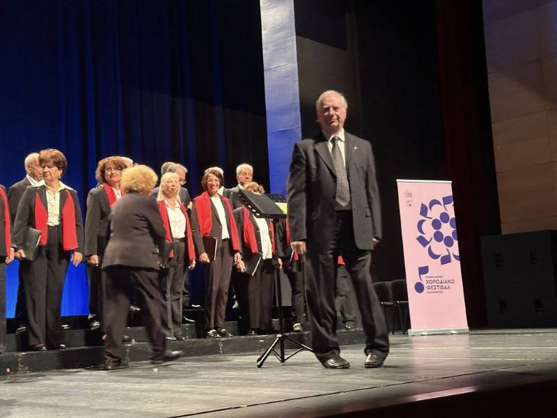 Βράβευση του Μιχ. Γαργαλιώνη στο Μέγαρο Μουσικής Αθηνών