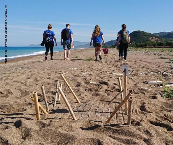 Η πρώτη φωλιά καρέτα καρέτα στον Κυπαρισσιακό Κόλπο