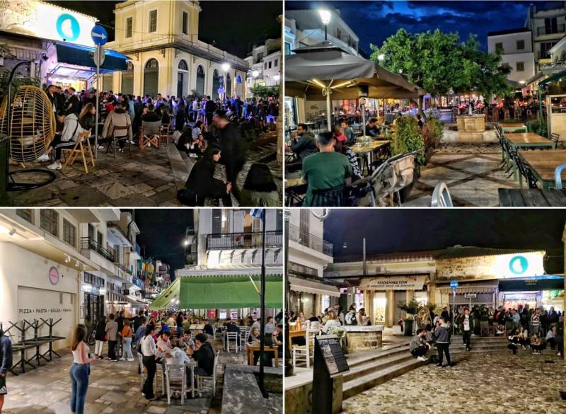 Σταθερή επιλογή για διασκέδαση το Ιστορικό Κέντρο Καλαμάτας - &quot;Βραχνάς&quot; οι ανατιμήσεις για τα μπαρ