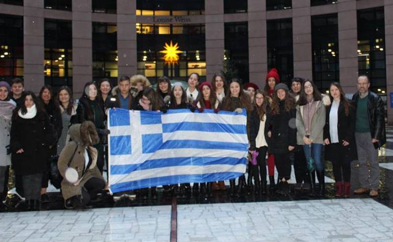 Πελοποννήσιοι μαθητές στο Ευρωπαϊκό Κοινοβούλιο