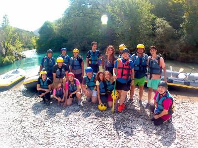 “Ευκλής”: Rafting στον Λούσιο και Rappel στο γεφύρι της Καρύταινας