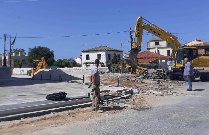 Προχωρούν τα έργα οδοποιίας στα Φιλιατρά