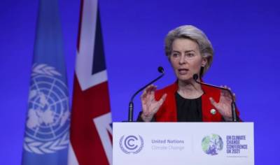 COP26: «Βήμα προς τη σωστή κατεύθυνση» είδε η Ούρσουλα φον ντερ Λάιεν