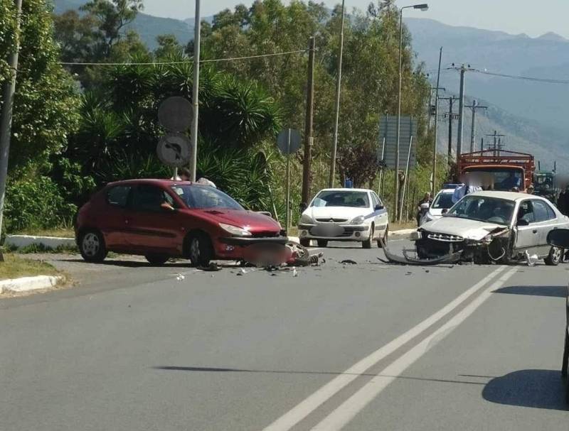 Τροχαίο με τραυματισμό στη γέφυρα του Παμίσου