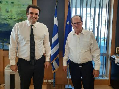 Συνάντηση Νίκα - Πιερρακάκη για ψηφιακές τεχνολογίες