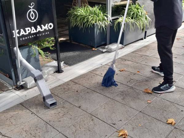 Καλαμάτα: Διαμαρτυρία για μία ακόμα πλημμύρα στη Σιδηροδρομικού Σταθμού